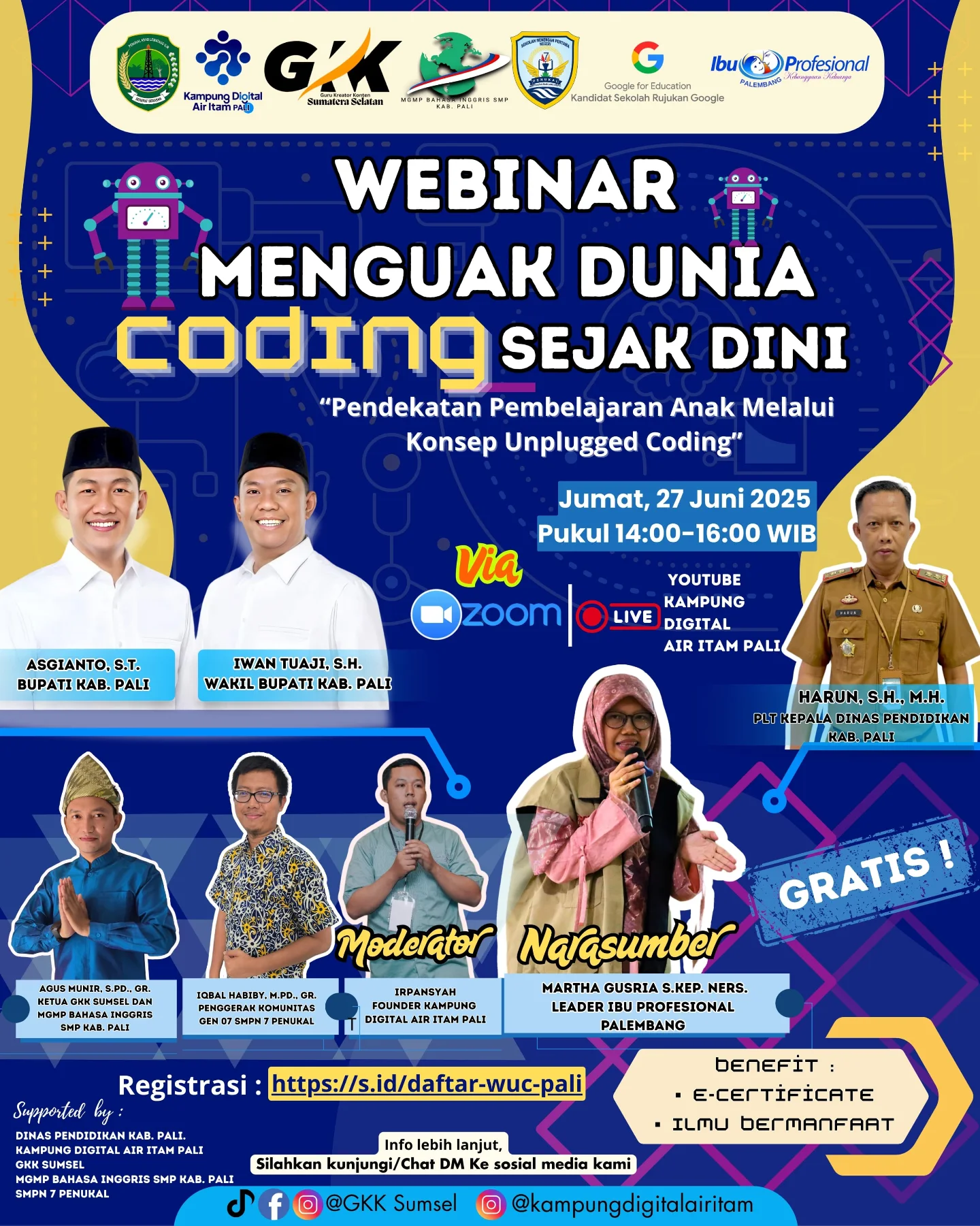 WEBINAR : Menguak Dunia Coding Sejak Dini